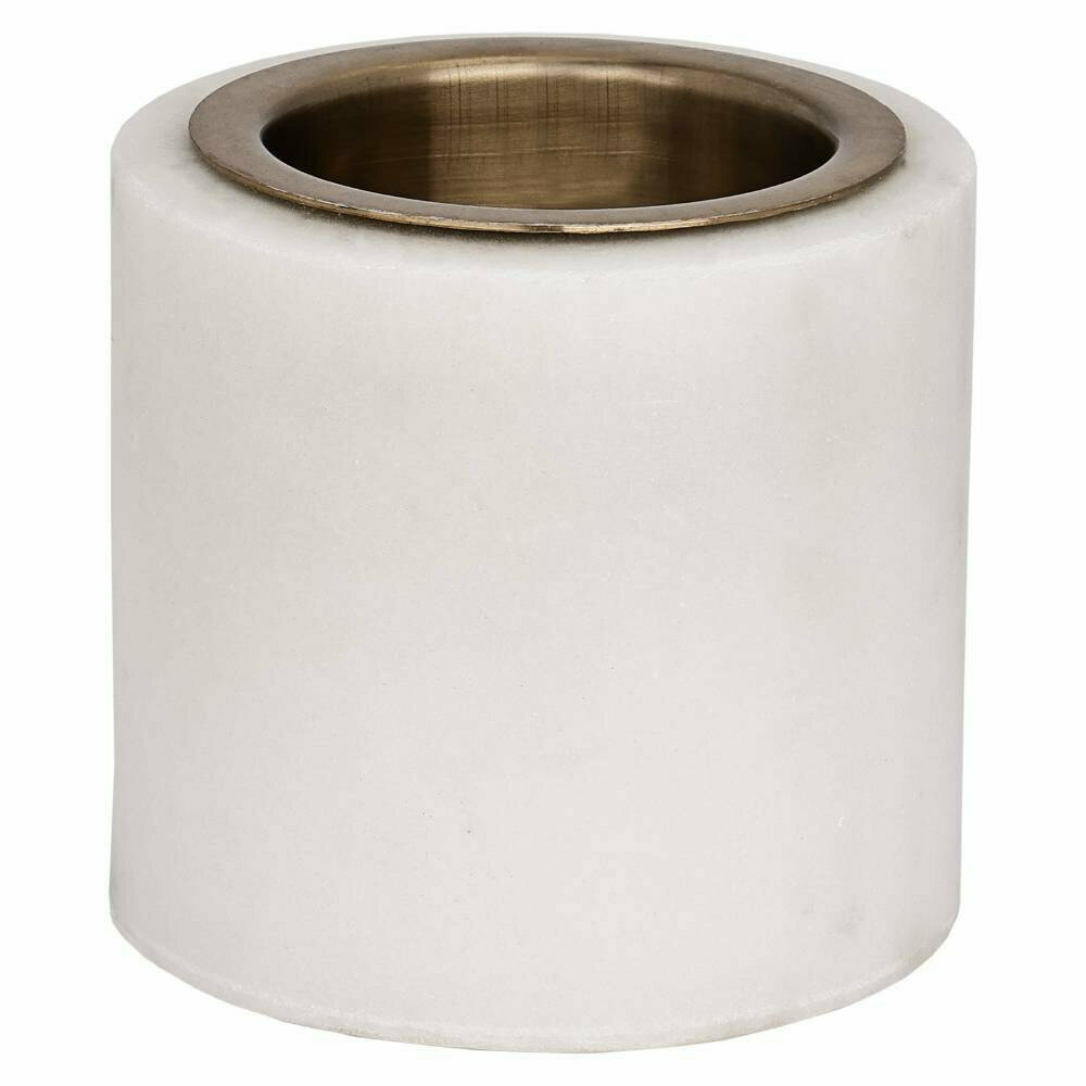 Подсвечник EGLO ROUYIN B60 422032, мраморный, белый, золотистый, диаметр 60 см