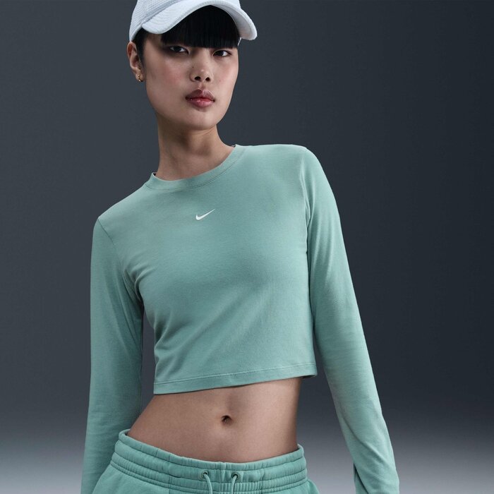 Лонгслив NIKE Chill Knit, размер S , , мятный — фото 1