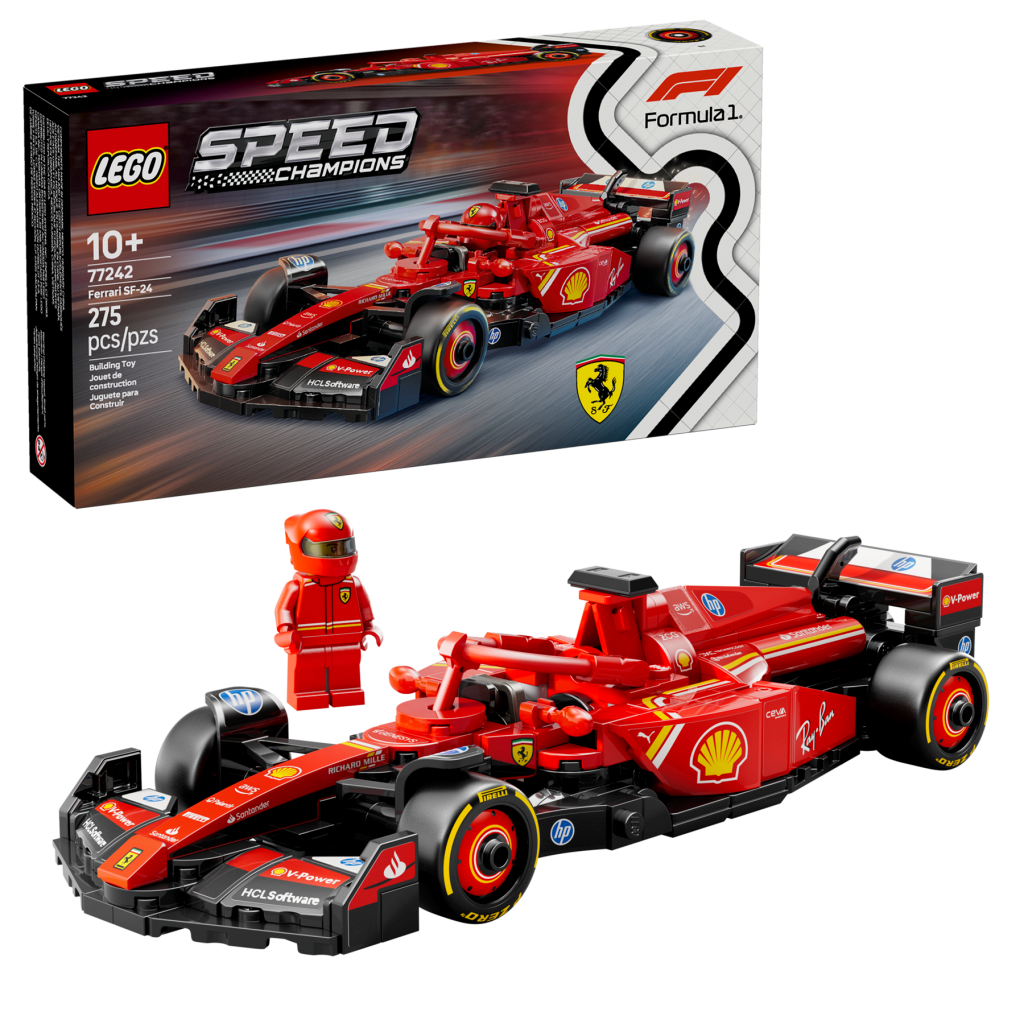 Конструктор LEGO Speed Champions Ferrari SF-24 77242, 275 деталей, от 10 лет