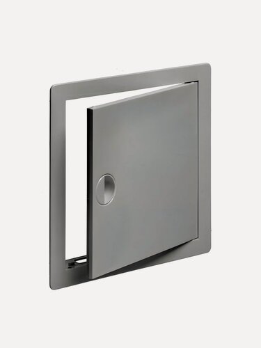 Изображение товара Люк-дверца ревизионная пластиковая Viento 200х250 мм, серый цвет. Для сантехники и вентиляции