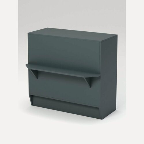 Изображение товара Прилавок "концепт" №1А, Темно-серый. Производитель товара - компания Westcom.