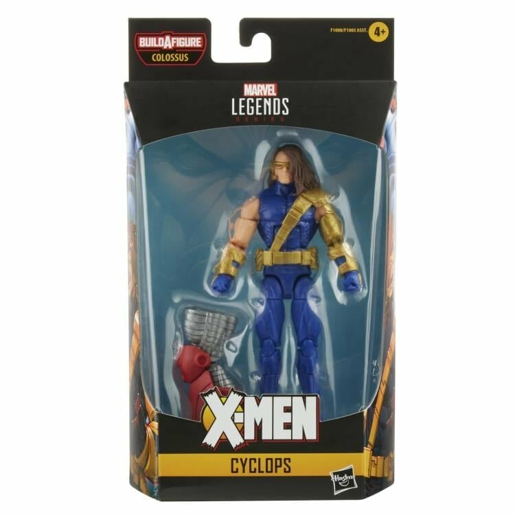 Marvel Legends X-Men Cyclops (Colossus BAF) — фигурка 6" по комиксам + деталь BAF