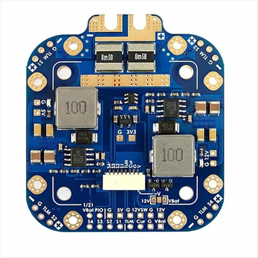 Плата XCLASS PDB FCHUB-12S V2 с выходом 5 В и 12 В