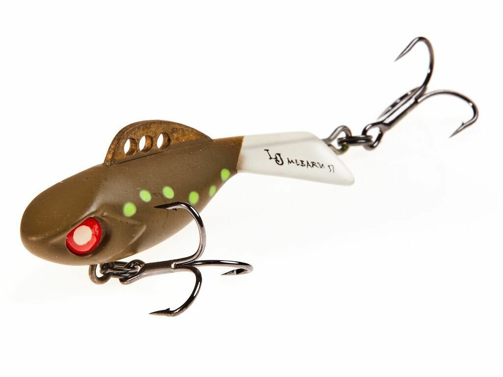 Балансир Lucky John Mebaru 37 Pro Series (37мм, 5гр)/ для зимней рыбалки, глухозимья / уловистая рыболовная приманка виб Лаки Джон, ловля хищника: щуки, судака, окуня, оснащен тройником