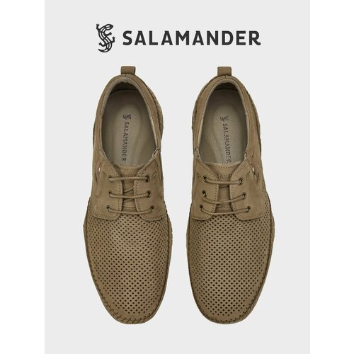 фото Полуботинки salamander, размер 42, хаки