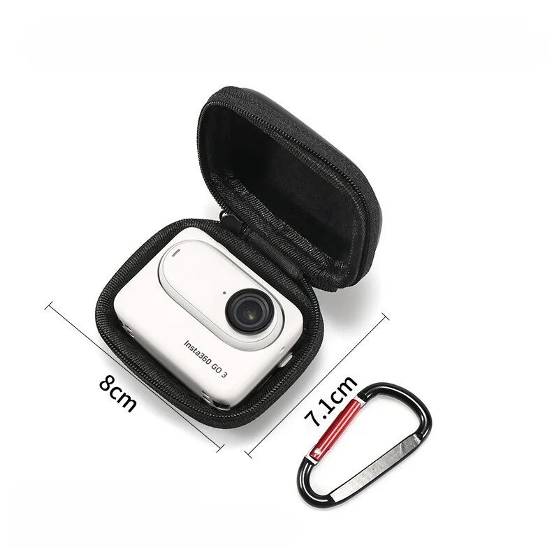 Для Insta360 GO 3/3S Мини-сумка для тела Портативная сумка для хранения камеры с защитой от падения Сумка для Insta360 GO 3/3S