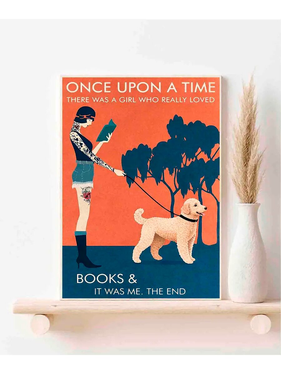 Лабрадудль, Books & , Плакат 30x42см