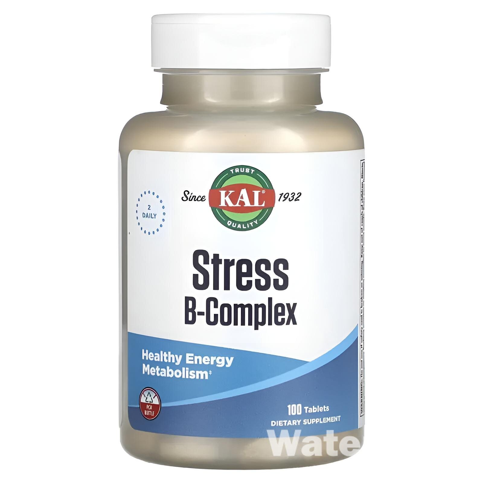 KAL Stress B‑Complex N100 — комплекс витаминов B для энергии, нервной системы и стресса