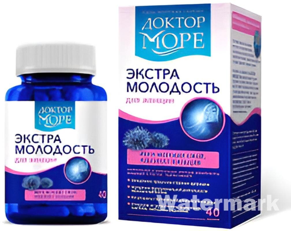 Ekstra Molodost для женщин Dr More — комплекс для красоты, энергии и женского здоровья