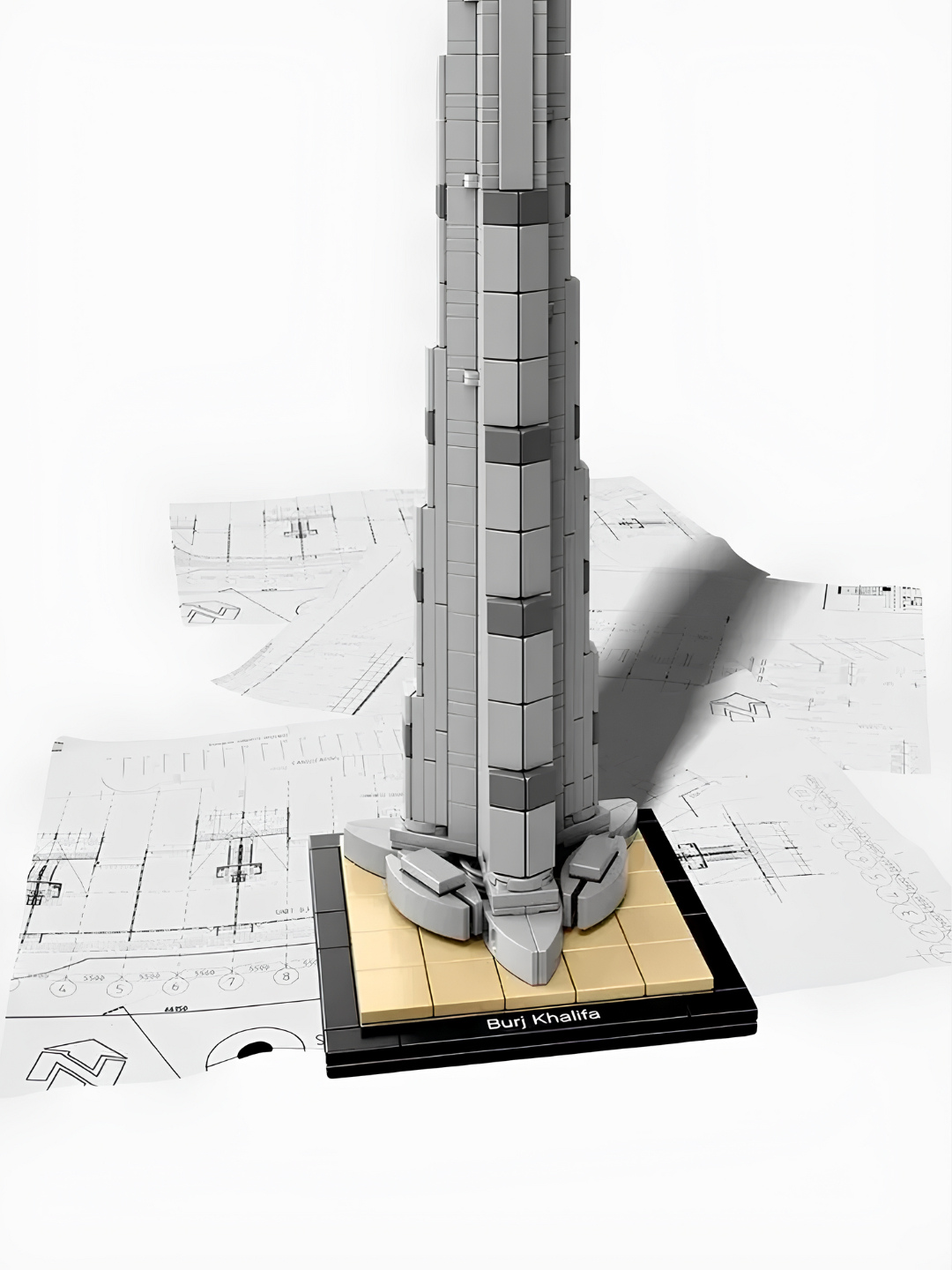 Интерьерный конструктор "Бурдж-Халифа" для детей и взрослых Wange — фото 1