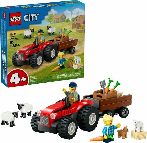 Lego 60461 City Трактор с прицепом