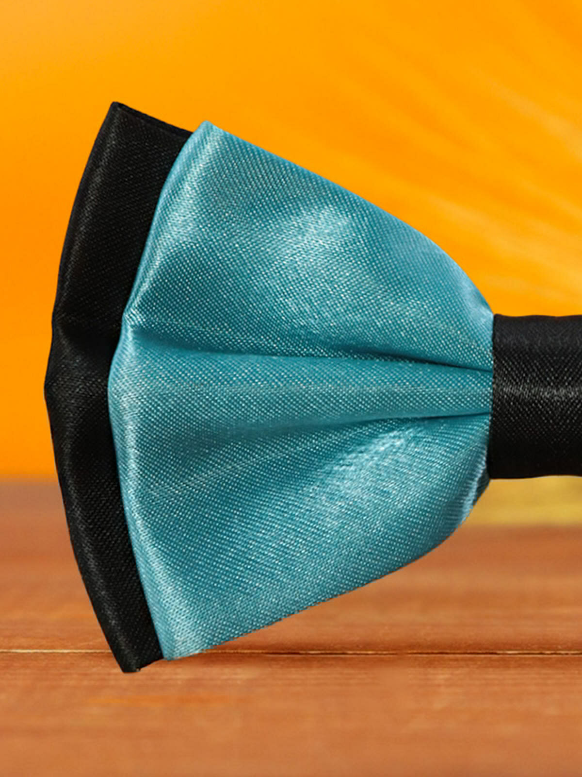 Бабочка 2beMan, голубой/черный — фото 1