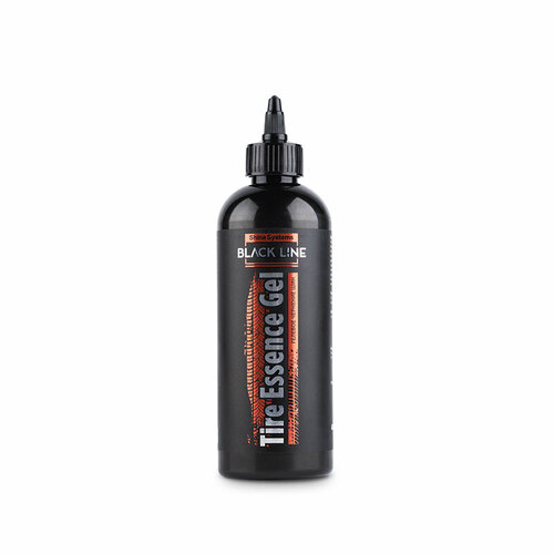 фото Гелевое чернение шин shine systems black line tireessence gel 400 мл ssbl961