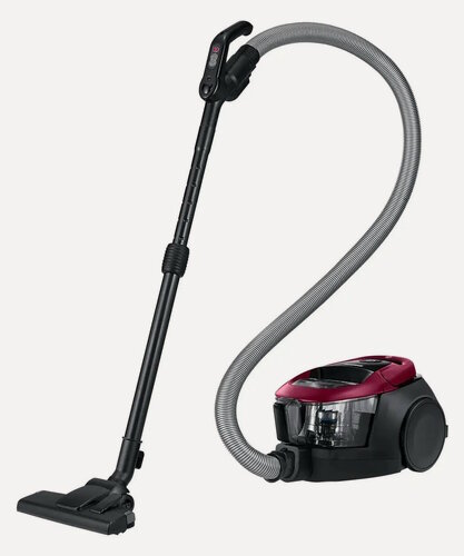 Изображение товара Пылесос Samsung VC18M31A0HP 1800 Вт, мощность всасывания 380 Вт, бордовый/черный