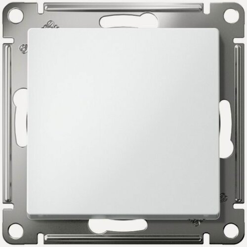 Изображение товара Выключатель 1-клавишный Systeme Electric (schneider Electric) SCHNEIDER ELECTRIC ATLASDESIGN, сх.1, 10АХ, механизм, белый, ATN000111