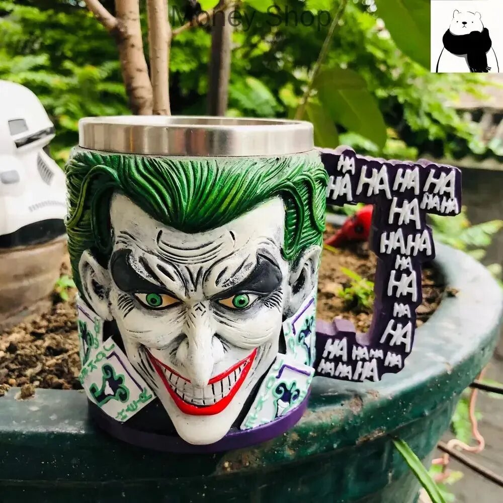 Кружка The Joker 400 мл, 1 шт. Чашка с изображением Джокера, для напитков, из смолы