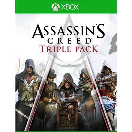 фото Игра assassin's creed triple (3в1) xbox one, xbox series x|s, русская озвучка, электронный ключ ubisoft