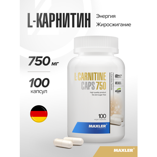 Maxler L-Carnitine 750, 100 шт., без вкуса