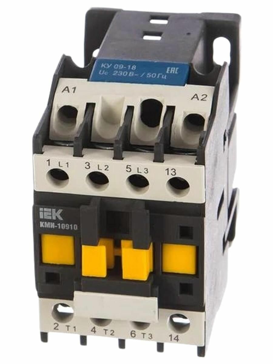 Контактор КМИ-10910, 9А, 230В/АС3, 1НО