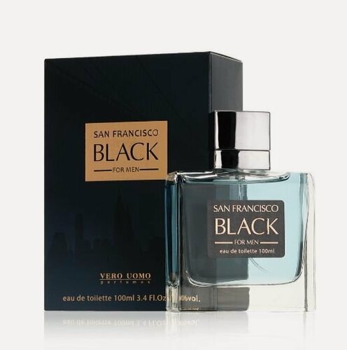 Изображение товара Туалетная вода Christine Lavoisier Vero Uomo San Francisco BLACK 100ml (аромат Black Seduction) для мужчин