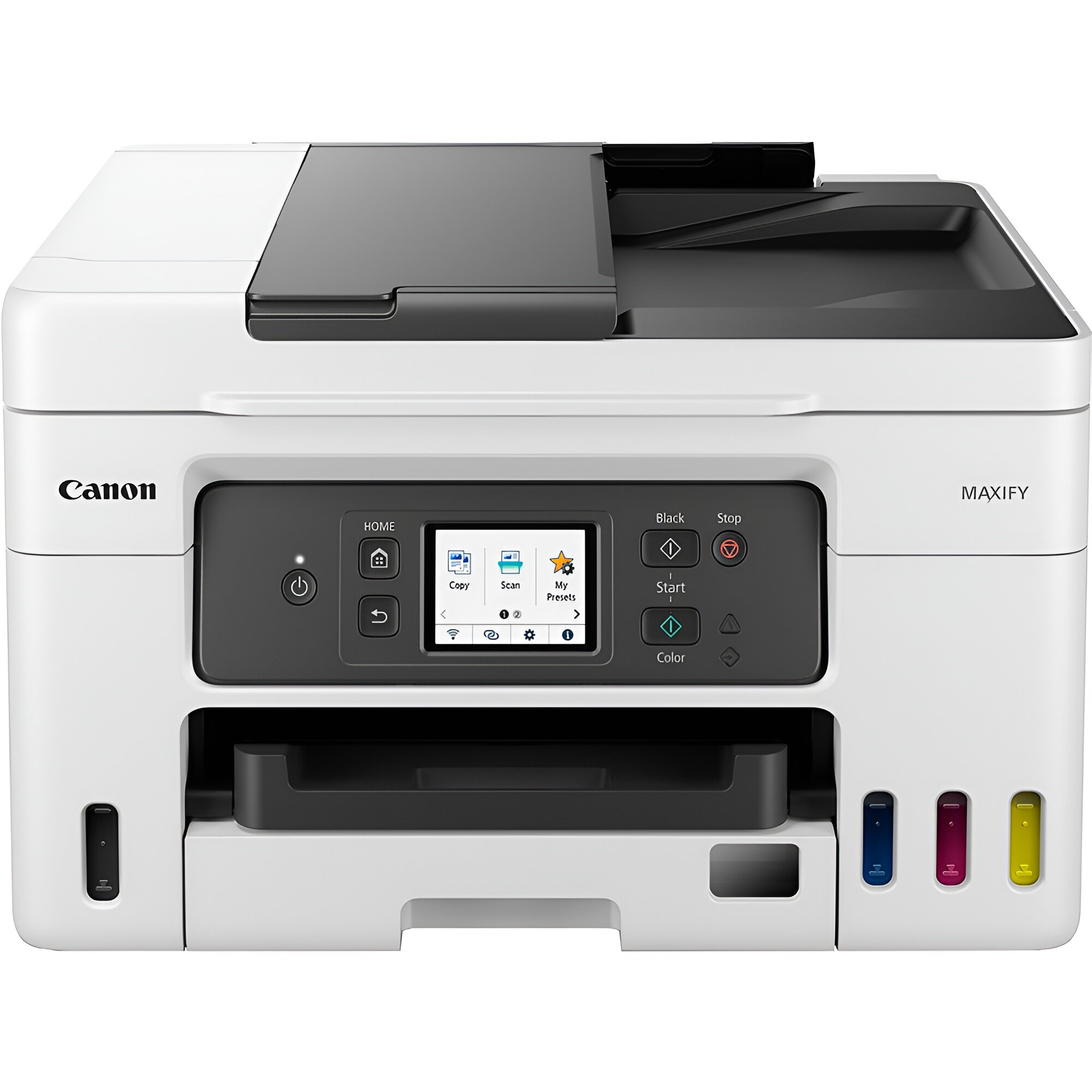 Canon MAXIFY GX4040 — производительное струйное МФУ 3-в-1 с системой MegaTank, автоматической подачей документов