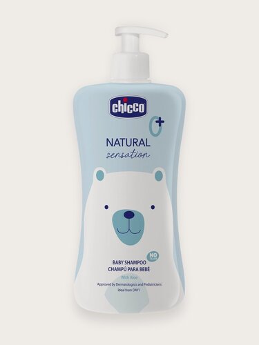 Изображение товара Детский шампунь без слез Chicco Natural Sensation, 500 мл, с рождения