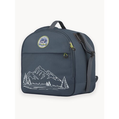 Сумка-рюкзак для лыжных и сноуборд ботинок Aquatic (цвет: темно-серый)