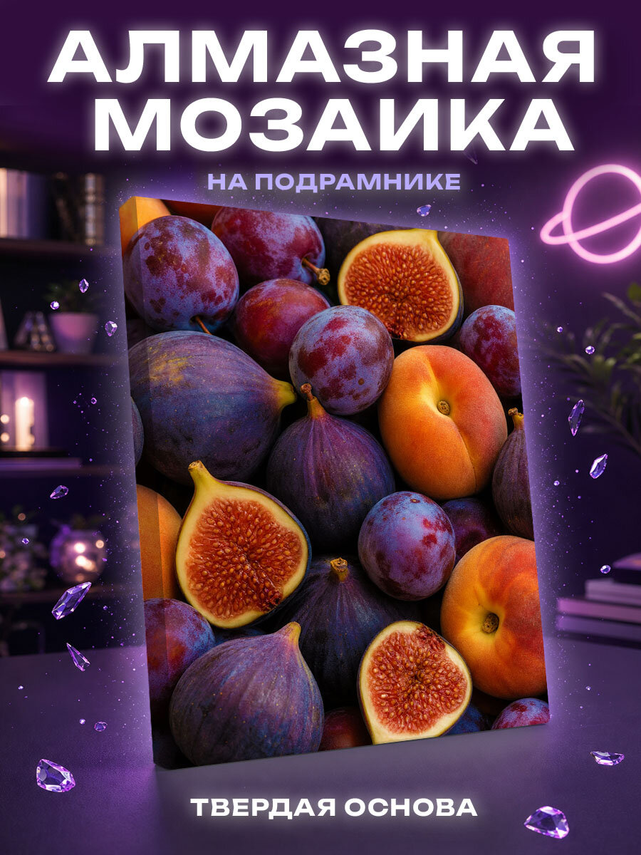 Алмазная мозаика Бархатные плоды позднего лета