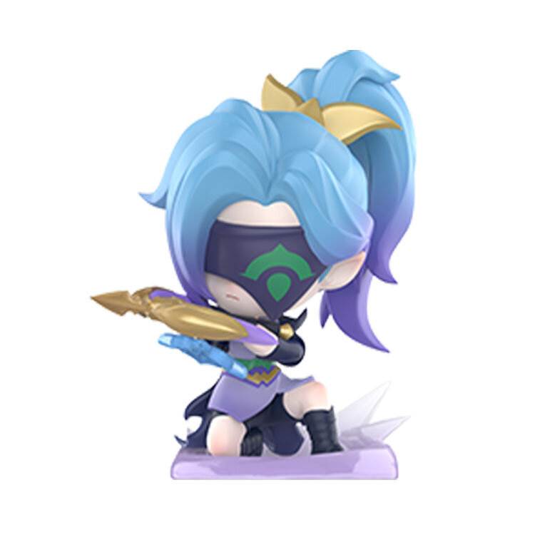Фигурка унисекс POP MART Akali Little Hero Awakening For Battle, Confirmed-Soul Lotus Xiaoxian (Open)