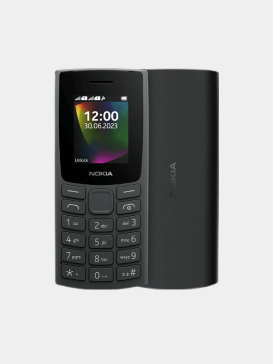 Кнопочный телефон NOKIA 106 DS TA-1564 черный, официальный, гарантия 1 год!
