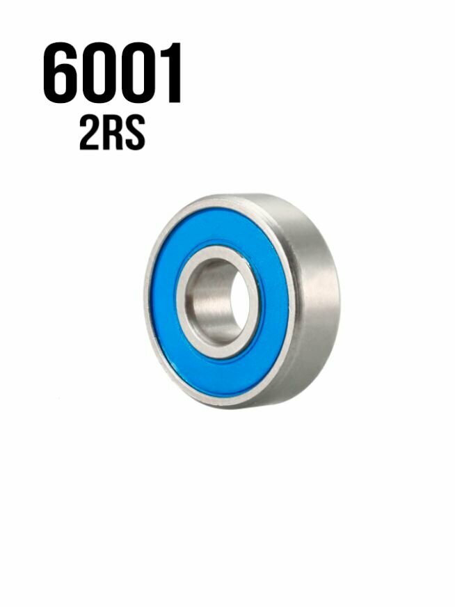 Подшипник 6001 2RS DARE 10шт (12х28х8мм)