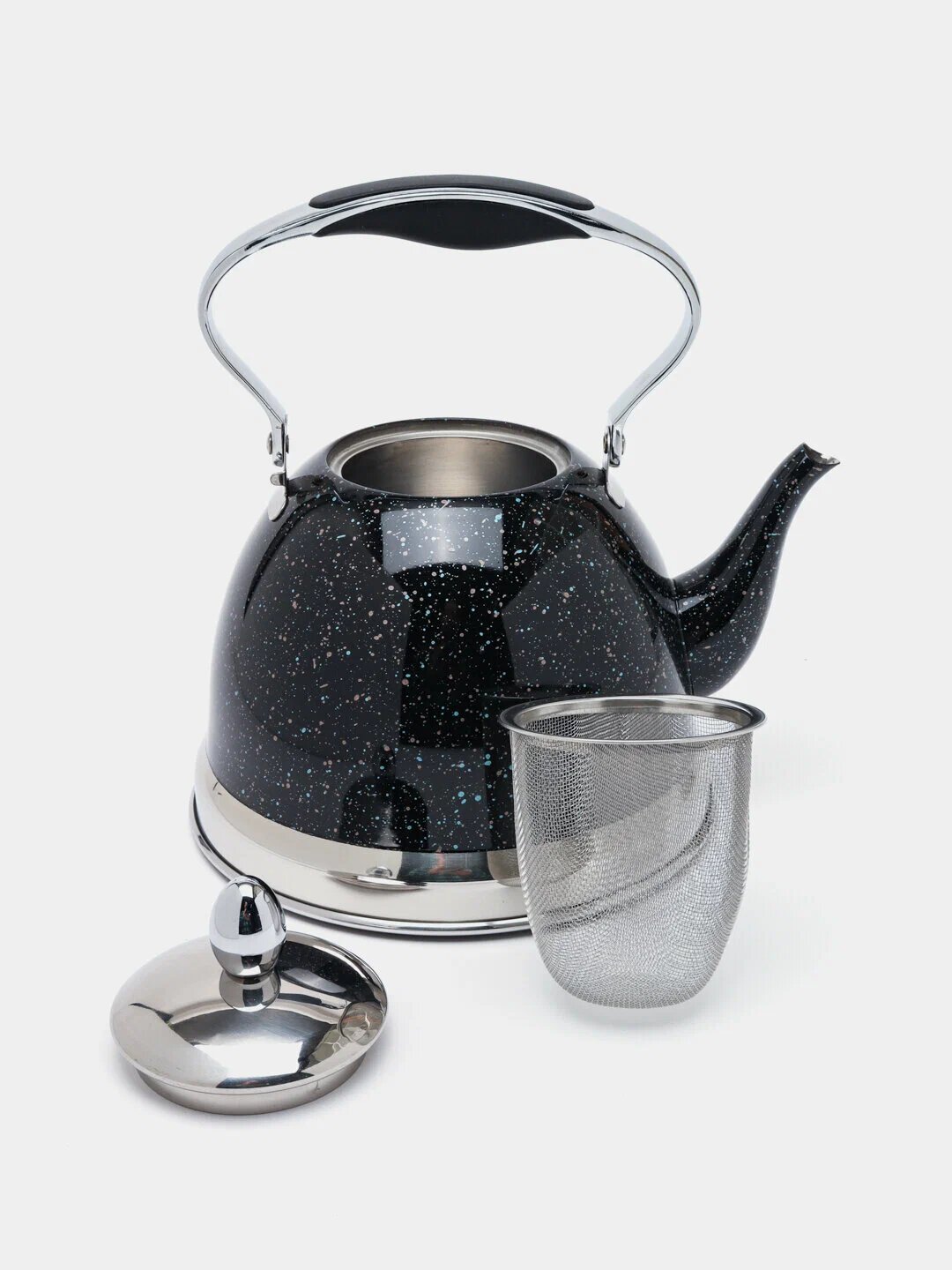 Чайник Kukmara, нержавеющая сталь, индукционный, полированный, зеркальный HR765-CHS1-15