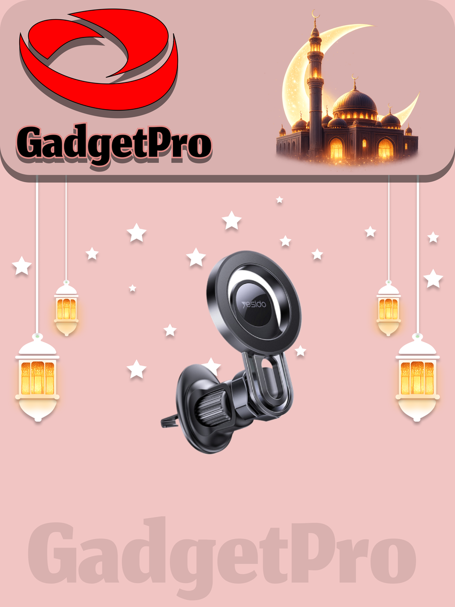 Магнитный держатель Yesido C209 для iPhone 12-16 Series: сверхсильный магнит, надежный автодержатель