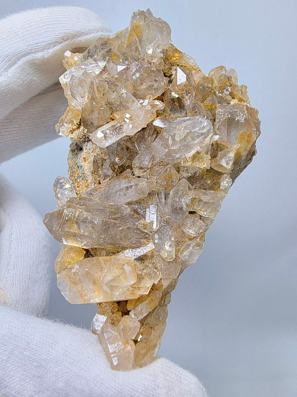 Горный хрусталь (Щётка) 88 мм, 112 г. — фото 1