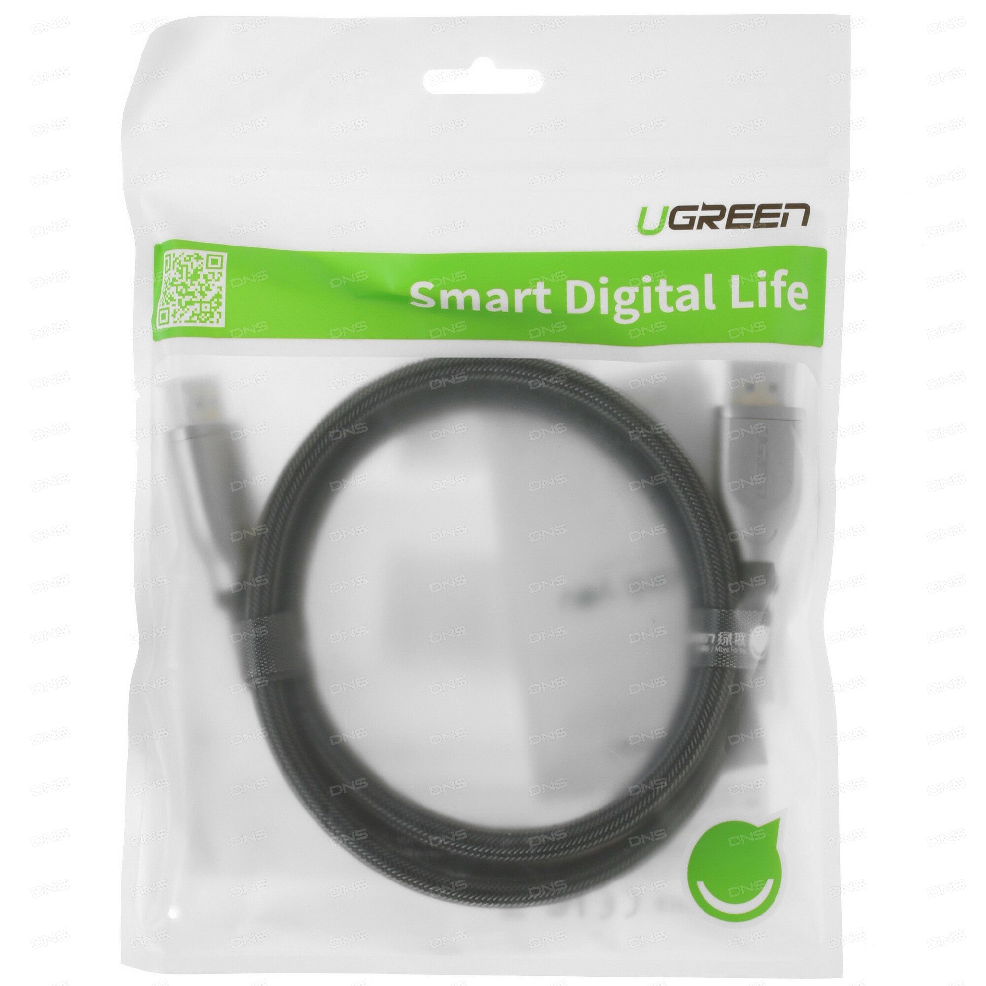 Кабель Ugreen DisplayPort - DisplayPort, 1 м — фото 1