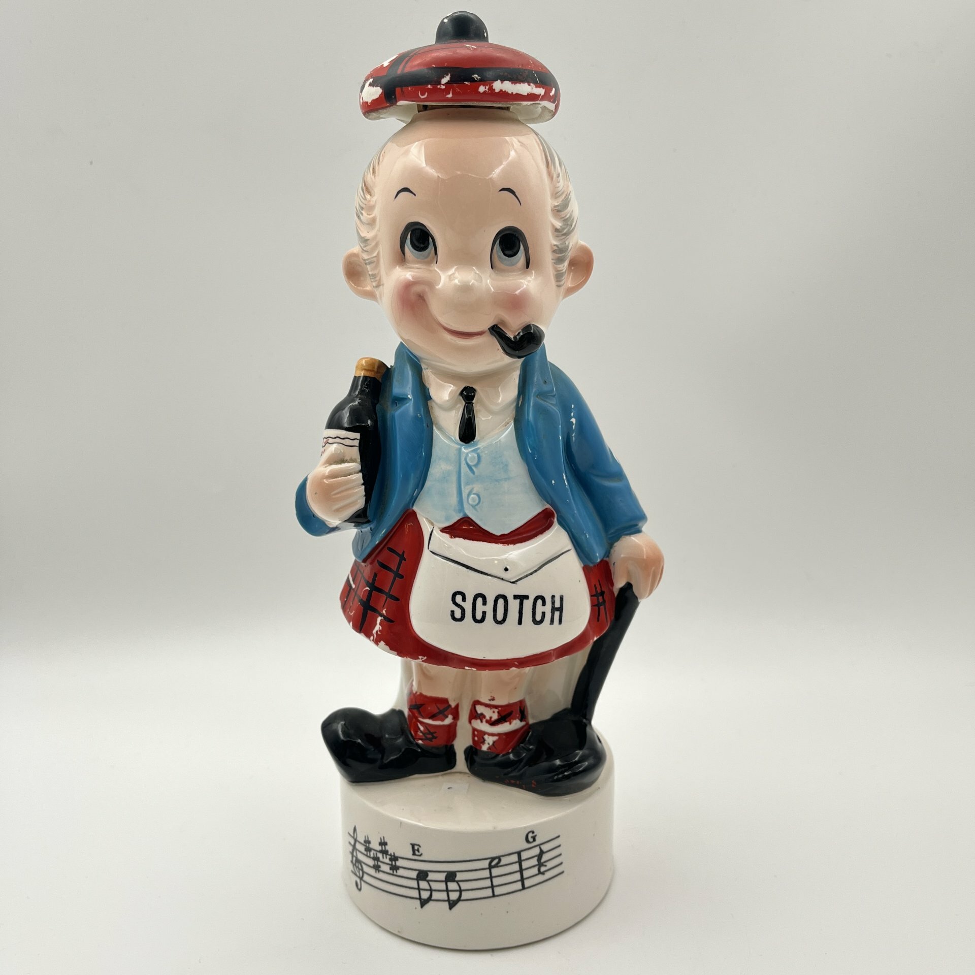 Штоф "Шотландец", фаянс, роспись, Япония, 2000-2010 гг.