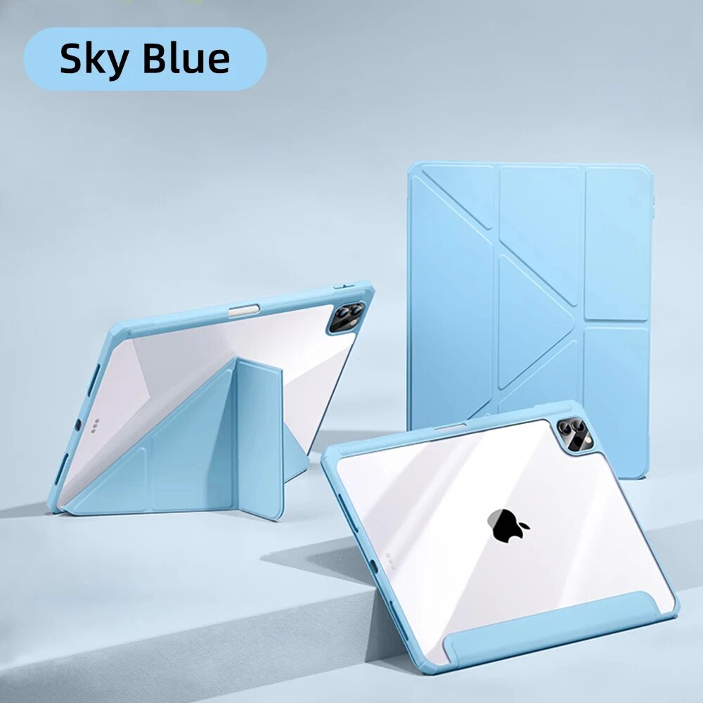 DUNNO Акриловый чехол для iPad Air 11", iPad 10-го поколения 10,9", iPad Air4 5 10.9in, Sky Blue