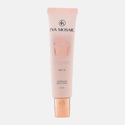 фото Eva cc color correction cream тональный крем для коррекции цвета кожи №02 золотисто-бежевый 20 мл eva mosaic