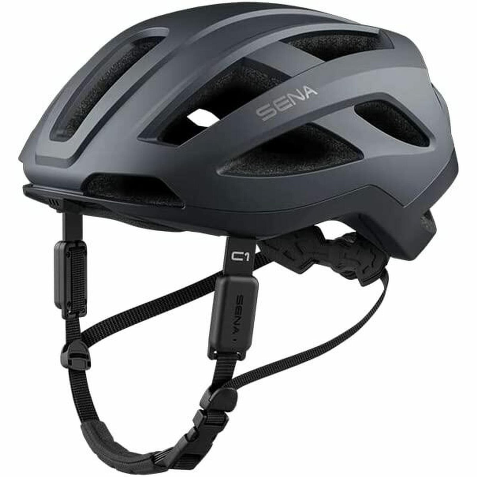 DECATHLON шлем защитный Sena C1, серый, размер L