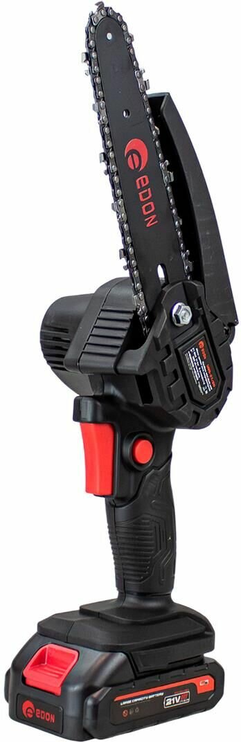 Пила цепная аккумуляторная бесщеточная UNS-21/6D 6", 21В,