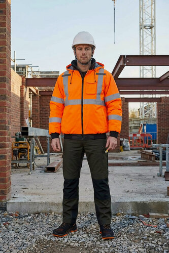Изображение товара Куртка юнионворквеар Хай-Вис (UNIONWORKWEAR Hi-Vis) Рефлектор рабочая демисезонная