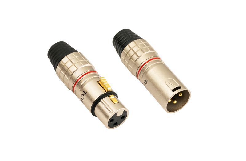 Аудио разъем Tchernov Cable XLR Plug Special NG male/female pair Red
