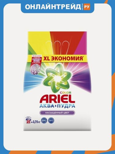 Изображение товара Стиральный порошок Ariel Color, 3.75 кг
