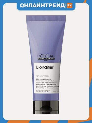 Изображение товара Кондиционер для осветленных и мелированных волос L`oreal Professionnel Blondifier Gloss, 200 мл
