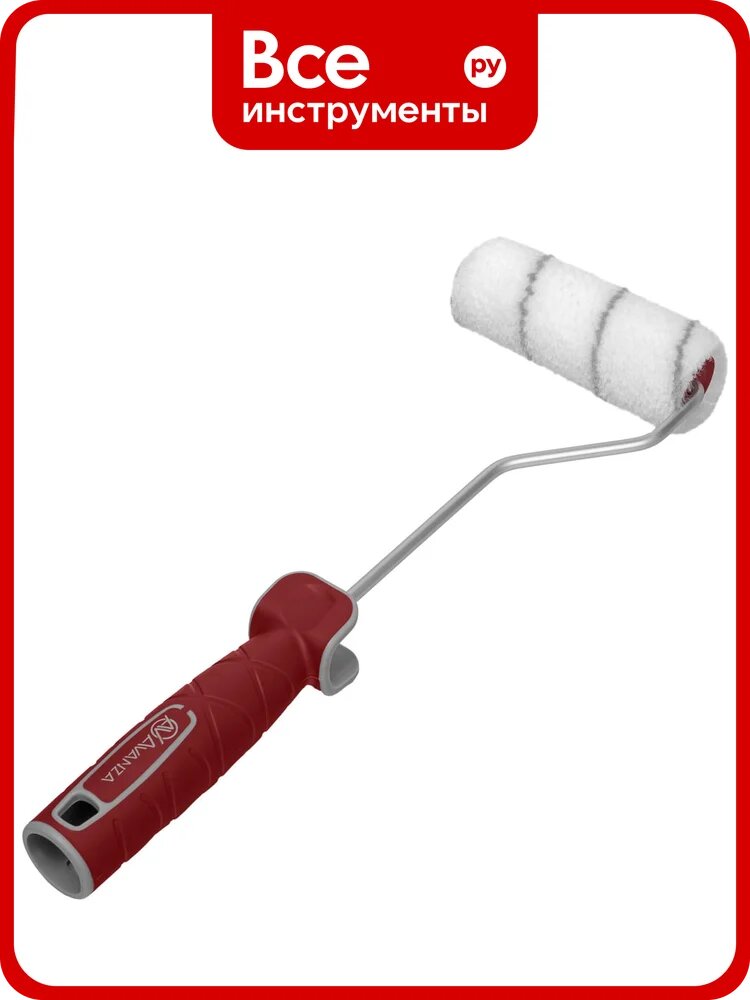 Валик с ручкой Avanza 100% полиамид, 120 мм, ворс 20 мм, ручка 360 мм VR12-121