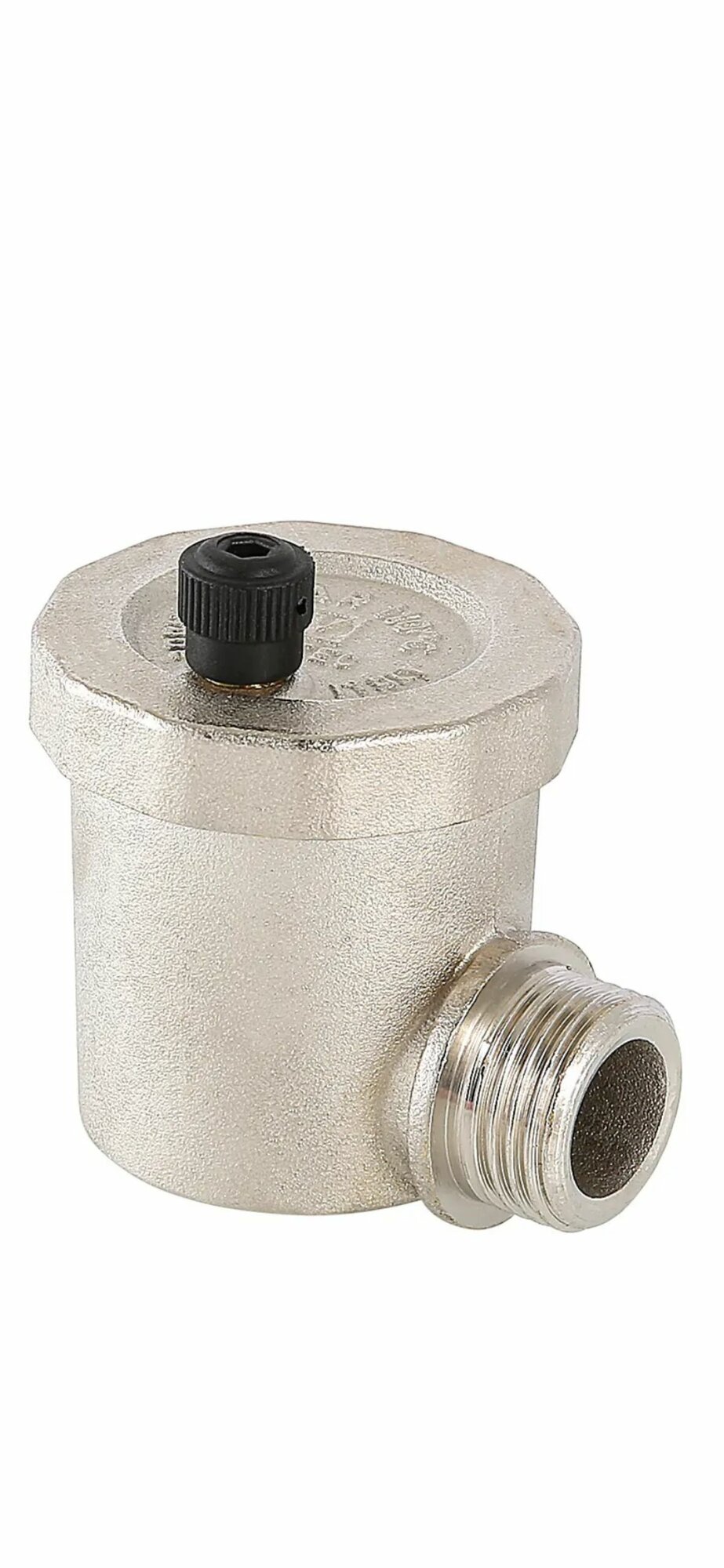 Воздухоотводчик автоматический Valtec 1/2 НР(ш) угловой (VT.502. NA.04)