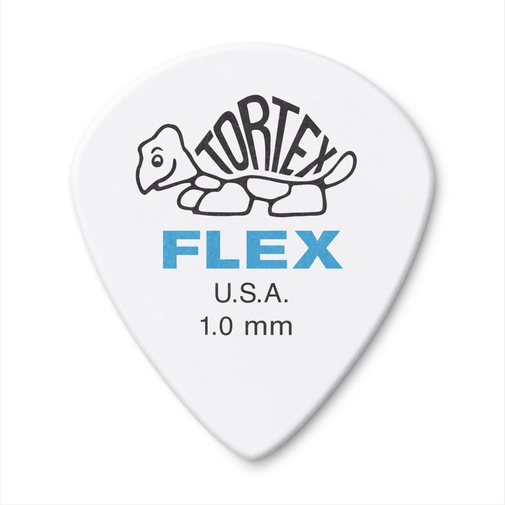 Медиатор для гитары, Dunlop Tortex Flex Jazz III, 1мм, 468R1.00