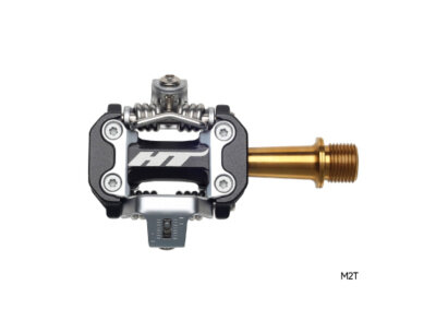 Педали HT M2T Stealth Black/Gold (M2TXXX1J01B1X1)