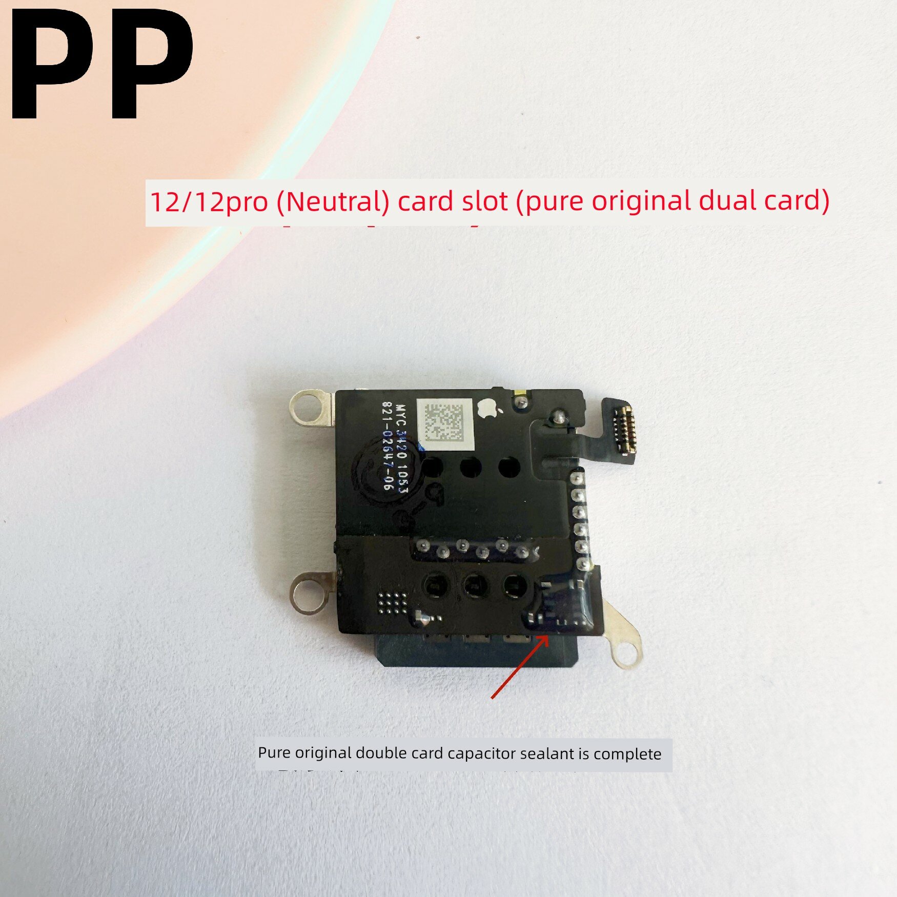 IPhone 12/12 Pro двойной SIM-слот без картриджа, оригинальная деталь для серии iPhone 12
