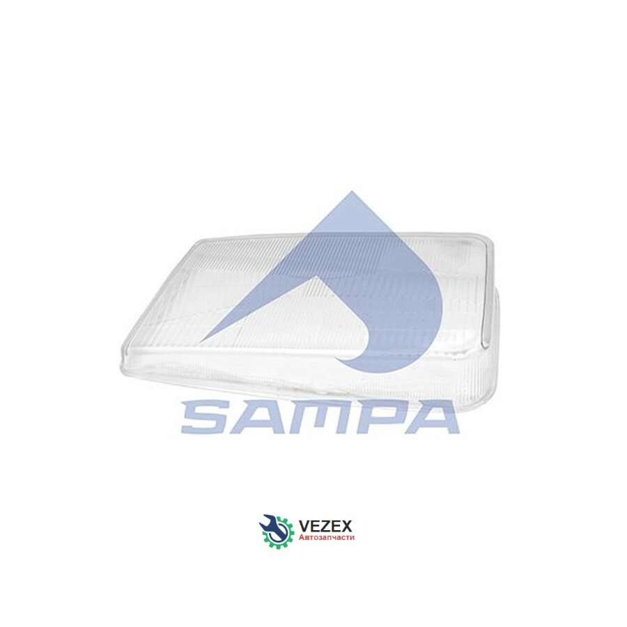 SAMPA 051081 рассеиватель(стекло) фары! правой прямоугольной\ DAF F65/75/85